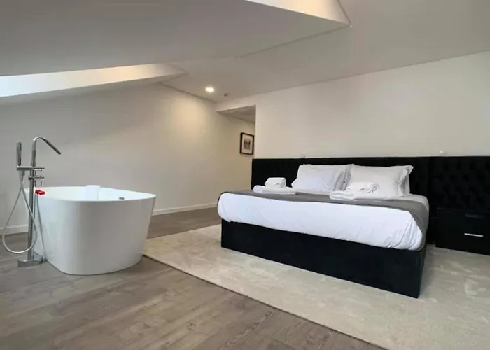 Palhotas - Premium Bom Jesus Apartament Braga